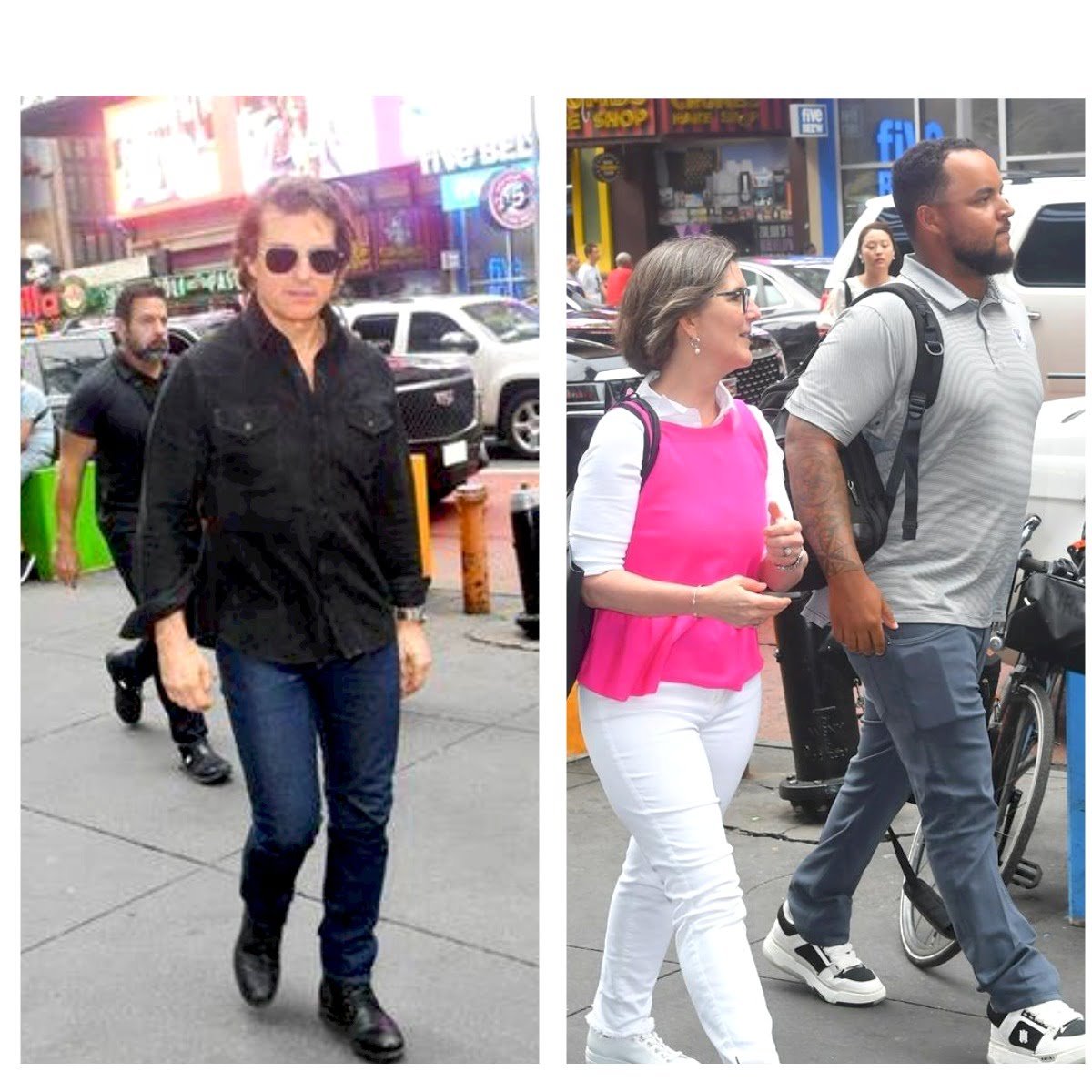 Tom Cruise makes rare public appearance in NYC with son Connor