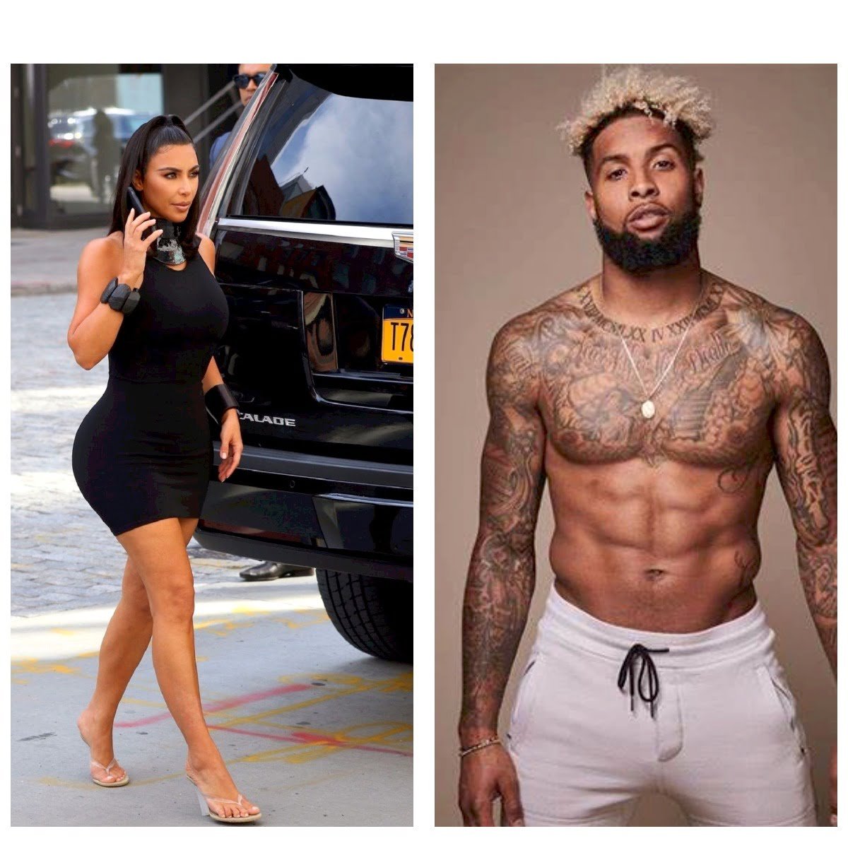 Odell Beckham Jr. Kim Kardashian and 'Hanging Out'