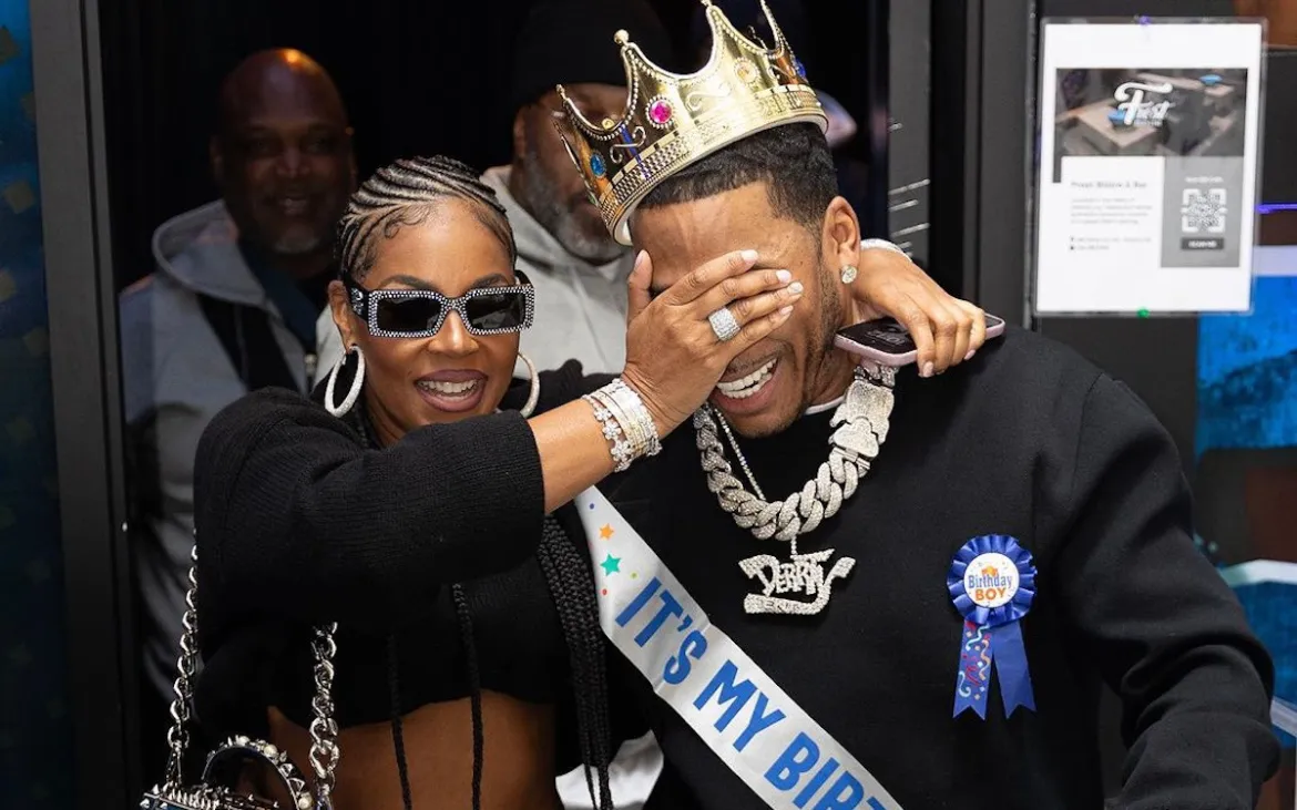 Nelly Responds to Fan Who Says He & Ashanti Should Have a Baby Together