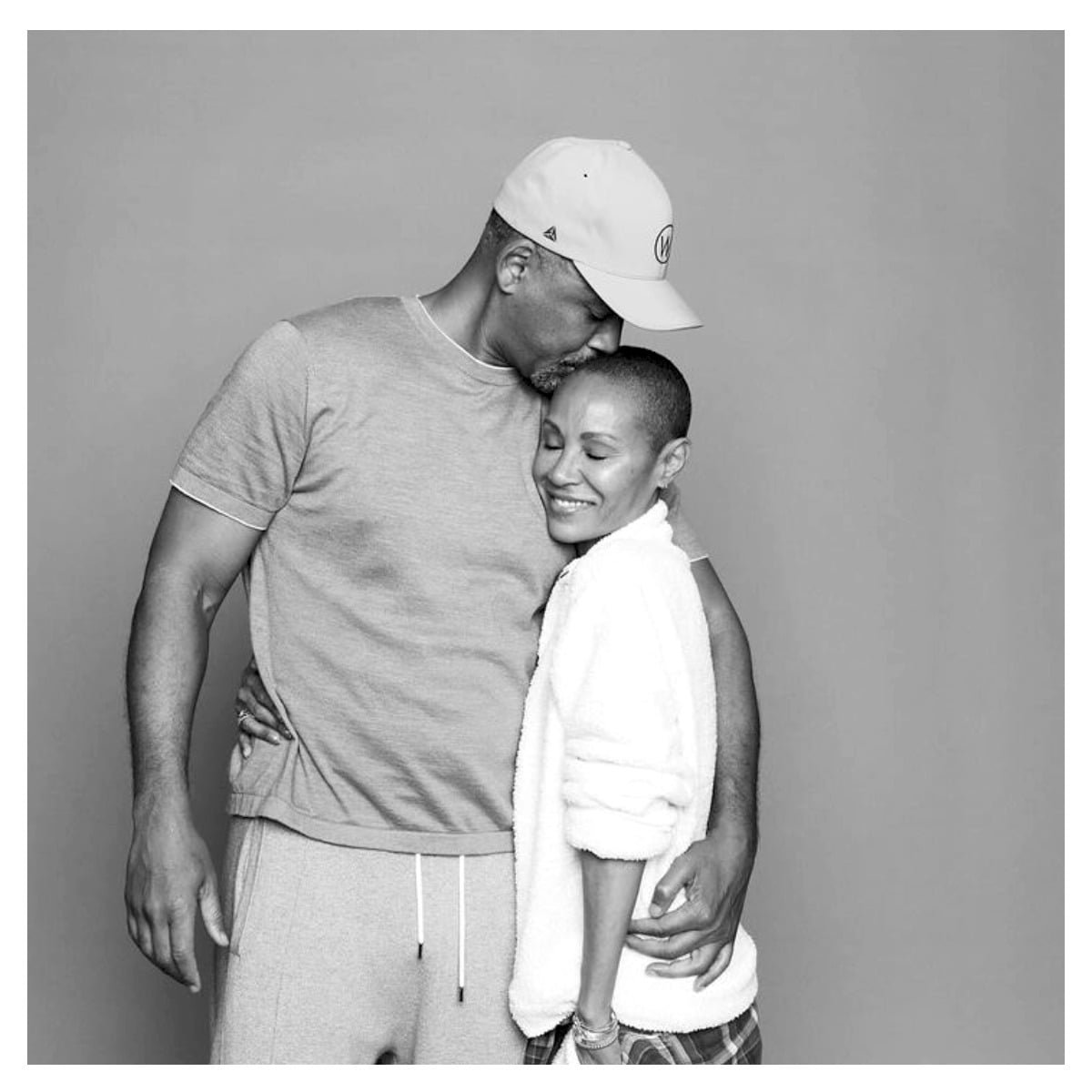 Will Smith Kisses Jada Pinkett Smith's Head In Loved-Up New Pics